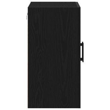 vidaXL Ντουλάπι Τοίχου Μαύρη Δρυς 60x31x60cm Επεξεργασμένο Ξύλο 1 τεμ.