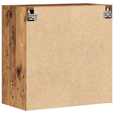 vidaXL Τοίχου Ντουλάπα Παλιού Ξύλου 60x31,5x60cm Επεξεργασμένο Ξύλο