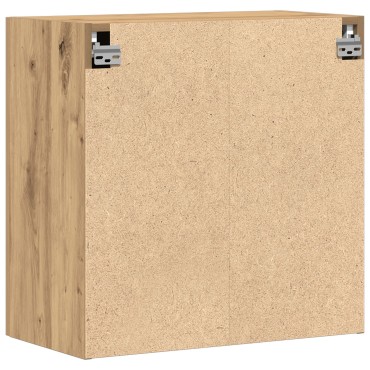 vidaXL Τοίχου Ντουλάπι Artisan Oak 60x31,5x60cm Επεξεργασμένο Ξύλο