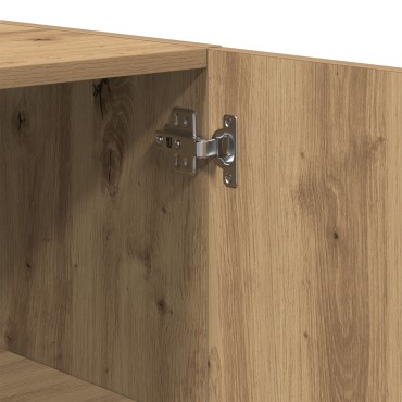 vidaXL Τοίχου Ντουλάπι Artisan Oak 60x31,5x60cm Επεξεργασμένο Ξύλο