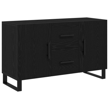 vidaXL Μπουφές Μαύρη Δρυς 100x36x60cm Κατασκευασμένο Ξύλο 1 τεμ.