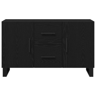vidaXL Μπουφές Μαύρη Δρυς 100x36x60cm Κατασκευασμένο Ξύλο 1 τεμ.