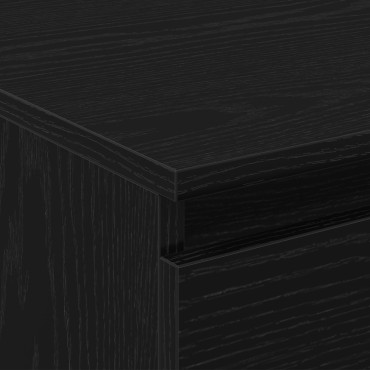 vidaXL Τραπέζι Καφέ Μαύρο Δρυς 90x50x36,5cm Επεξεργασμένο ξύλο 1 τεμ.