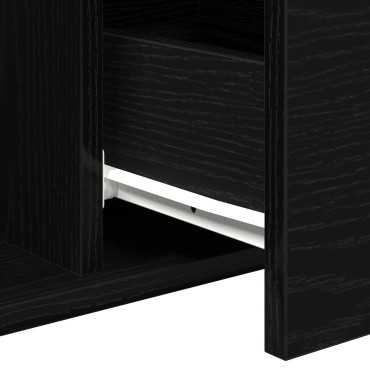 vidaXL Τραπέζι Καφέ Μαύρη Δρυς 90x50x36,5cm Κατασκευασμένο από Ξύλο 1 τεμ.