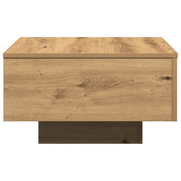 vidaXL Τραπέζι Σαλονιού Artisian από Δρυό 55x55x31cm Φτιαγμένο από ξύλο 1 τεμ.