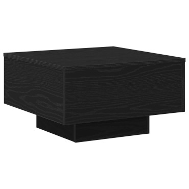 vidaXL Τραπεζάκι σαλονιού Μαύρο Δρυς 55x55x31cm από επεξεργασμένο ξύλο 1 τεμ.