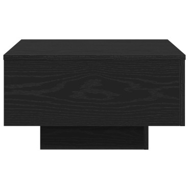 vidaXL Τραπεζάκι σαλονιού Μαύρο Δρυς 55x55x31cm από επεξεργασμένο ξύλο 1 τεμ.