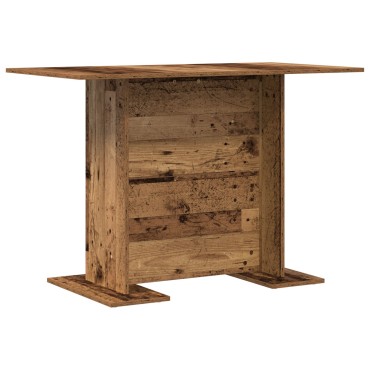 vidaXL Τραπέζι Φαγητού από Παλιό Ξύλο 110x60x75cm Επεξεργασμένο Ξύλο 1 τεμ.