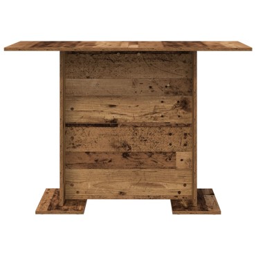 vidaXL Τραπέζι Φαγητού από Παλιό Ξύλο 110x60x75cm Επεξεργασμένο Ξύλο 1 τεμ.