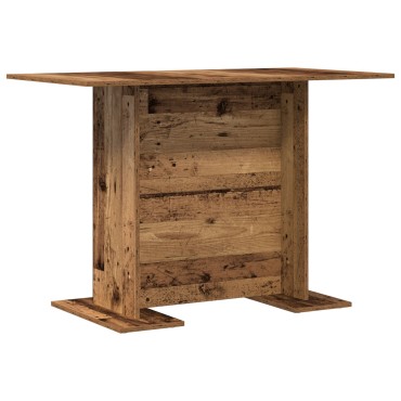 vidaXL Τραπέζι Φαγητού από Παλιό Ξύλο 110x60x75cm Επεξεργασμένο Ξύλο 1 τεμ.