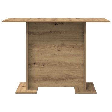 vidaXL Τραπέζι Φαγητού Artisan Oak 110x60x75cm Επεξεργασμένο Ξύλο 1 τεμ.
