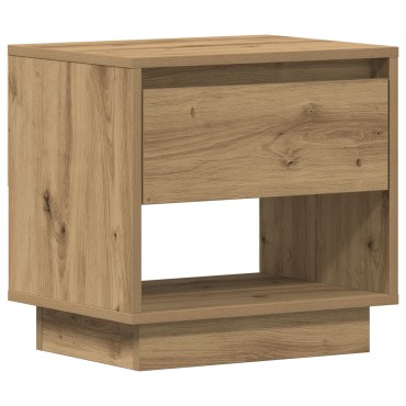 vidaXL Κομοδίνο 2 τεμ. Καρυδί 45x34x47cm Ξύλο Γεννητριών