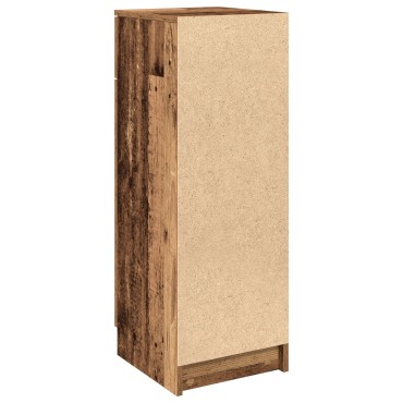 vidaXL Ντουλάπι Μπάνιου Παλιού Ξύλου 32x34x90cm Κατασκευασμένο Ξύλο 1 τεμ.