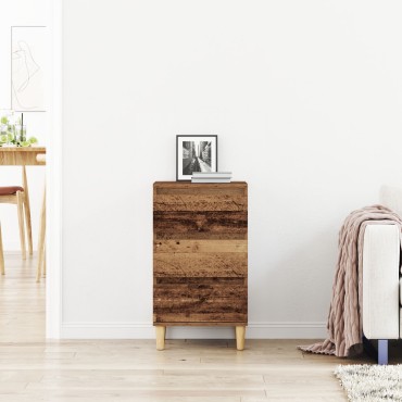 vidaXL Κομοδίνο Παλιού Ξύλου 40x35x70 εκατ. Μηχανικά Ξύλο
