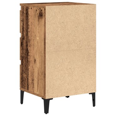vidaXL Κομοδίνο Παλιού Ξύλου 40x35x70cm Κατασκευασμένο Ξύλο 1 τεμ.