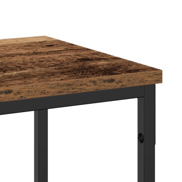 vidaXL Κονσόλα Παλιού Ξύλου 200x30x75cm Κατασκευασμένο Ξύλο και Ατσάλι 1 τεμ.