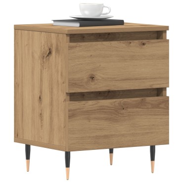 vidaXL Κομοδίνο Artisan Oak 40x35x50cm Κατασκευασμένο από τεχνητό ξύλο 1 τεμ.