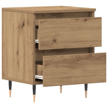 vidaXL Κομοδίνο Artisan Oak 40x35x50cm Κατασκευασμένο από τεχνητό ξύλο 1 τεμ.