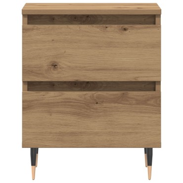 vidaXL Κομοδίνο Artisan Oak 40x35x50cm Κατασκευασμένο από τεχνητό ξύλο 1 τεμ.