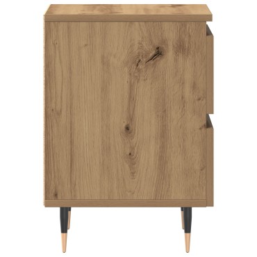 vidaXL Κομοδίνο Artisan Oak 40x35x50cm Κατασκευασμένο από τεχνητό ξύλο 1 τεμ.