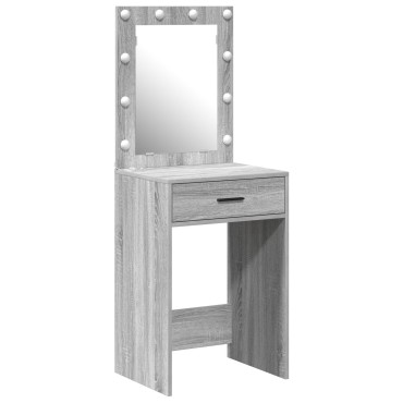 vidaXL Βαθμολόγηση με LED Φώτα Γκρι Σοσόν 50x41x135 εκ