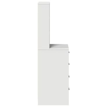 vidaXL Υψηλός θρόισμα Λευκό 40x41x135cm Επεξεργασμένο Ξύλο 1 τεμ.