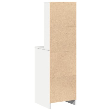 vidaXL Υψηλός θρόισμα Λευκό 40x41x135cm Επεξεργασμένο Ξύλο 1 τεμ.
