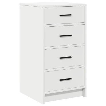 vidaXL Μπουφές Λευκό 40x41x75cm Επεξεργασμένου Ξύλου 1 τεμ.