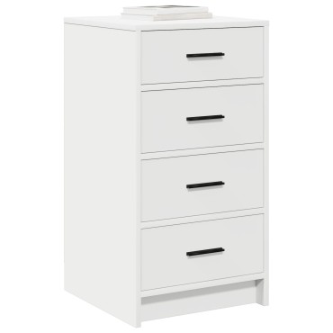 vidaXL Μπουφές Λευκό 40x41x75cm Επεξεργασμένου Ξύλου 1 τεμ.
