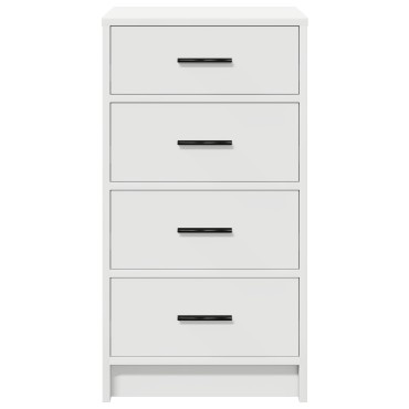 vidaXL Μπουφές Λευκό 40x41x75cm Επεξεργασμένου Ξύλου 1 τεμ.