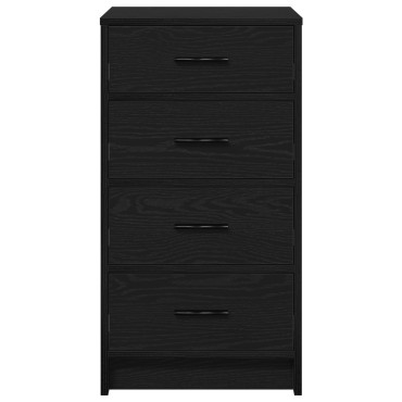 vidaXL Μπουφές Μαύρης Δρυός 40x41x75cm Επεξεργασμένο Ξύλο 1 τεμ.