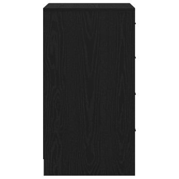 vidaXL Μπουφές Μαύρης Δρυός 40x41x75cm Επεξεργασμένο Ξύλο 1 τεμ.