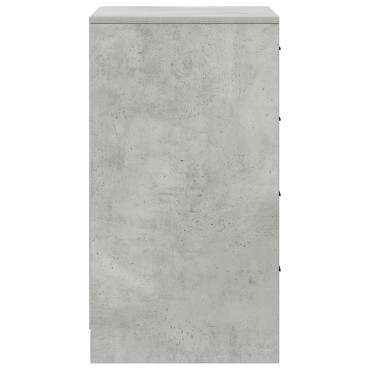 vidaXL Μπουφές Γκρι Σκυρόδεμα 40x41x75cm Επεξεργασμένο Ξύλο 1 τεμ.