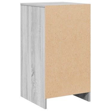 vidaXL Μπουφές Γκρι Σονομα 40x41x75cm Επεξεργασμένο Ξύλο 1 τεμ.