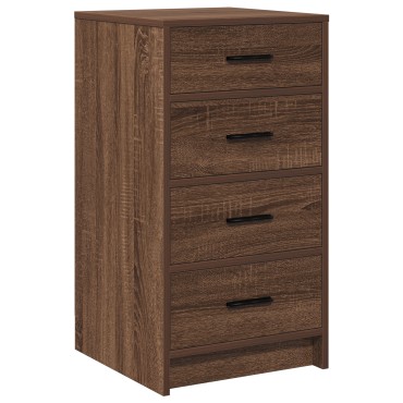 vidaXL Μπουφές Καφέ δρυός 40x41x75cm Επεξεργασμένο ξύλο 1 τεμ.