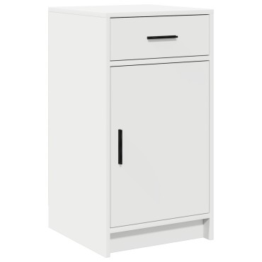 vidaXL Μπουφές Λευκό 40x41x75cm Κατασκευασμένο από Ξύλο 1 τεμ.