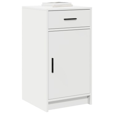 vidaXL Μπουφές Λευκό 40x41x75cm Κατασκευασμένο από Ξύλο 1 τεμ.