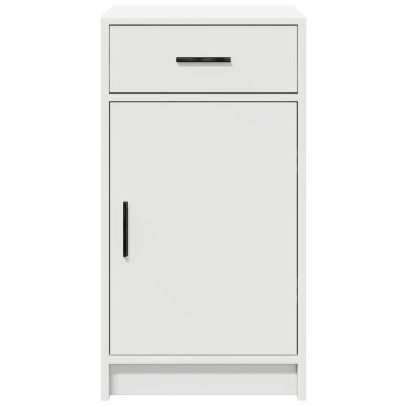 vidaXL Μπουφές Λευκό 40x41x75cm Κατασκευασμένο από Ξύλο 1 τεμ.