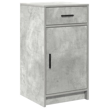 vidaXL Μπουφές Γκρι Σκυρόδεμα 40x41x75cm Επεξεργασμένο Ξύλο 1 τεμ.
