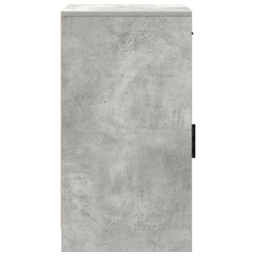 vidaXL Μπουφές Γκρι Σκυρόδεμα 40x41x75cm Επεξεργασμένο Ξύλο 1 τεμ.
