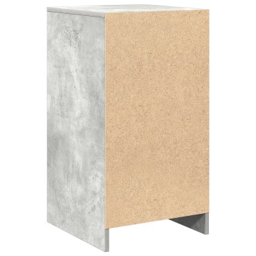 vidaXL Μπουφές Γκρι Σκυρόδεμα 40x41x75cm Επεξεργασμένο Ξύλο 1 τεμ.