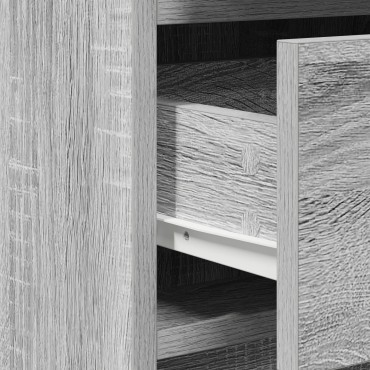 vidaXL Σιαγκόρι Γκρι Σοναμά 40x41x75cm Επεξεργασμένο Ξύλο 1 τεμ.