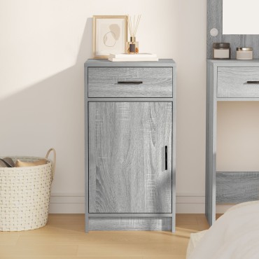vidaXL Σιαγκόρι Γκρι Σοναμά 40x41x75cm Επεξεργασμένο Ξύλο 1 τεμ.