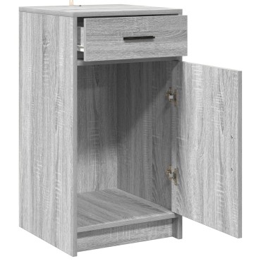 vidaXL Σιαγκόρι Γκρι Σοναμά 40x41x75cm Επεξεργασμένο Ξύλο 1 τεμ.