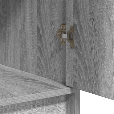 vidaXL Σιαγκόρι Γκρι Σοναμά 40x41x75cm Επεξεργασμένο Ξύλο 1 τεμ.