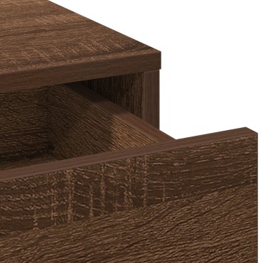 vidaXL Στρατηγός Καφέ Δρυς 40x41x75cm Συνθετικό Ξύλο 1 τεμ.