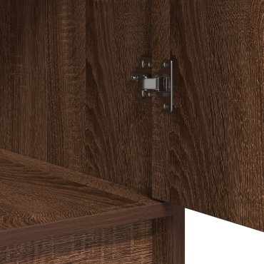 vidaXL Στρατηγός Καφέ Δρυς 40x41x75cm Συνθετικό Ξύλο 1 τεμ.