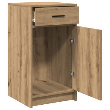 vidaXL Μπουφές Artisan από Δρυ 40x41x75cm Επεξεργασμένο ξύλο 1 τεμ.