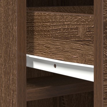 vidaXL Υψηλό Ντουλάπι Καφέ Δρυός 40x41x135cm Επεξεργασμένο Ξύλο 1 τεμ.