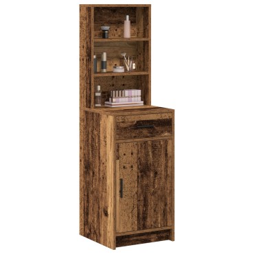 vidaXL Ψηλό Ντουλάπι Παλιού Ξύλου 40x41x135cm 1 τεμ.
